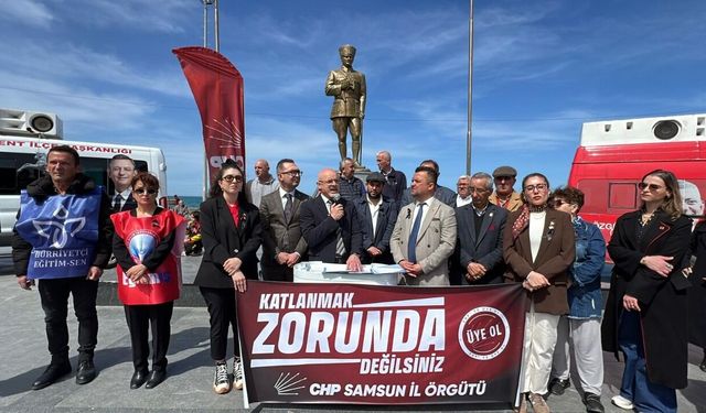 CHP Samsun İl Başkanı Mehmet Özdağ'dan Bakan Yusuf Tekin'e tepki