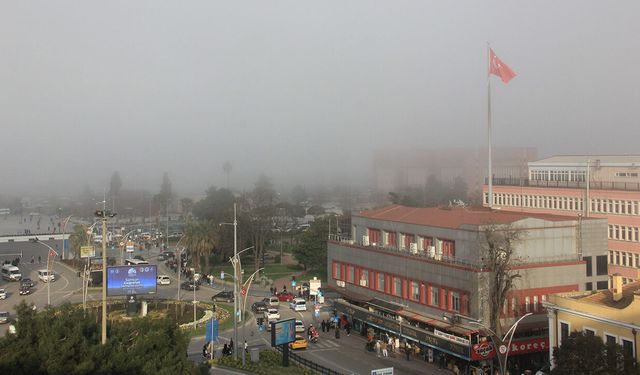 Yoğun sis Samsun'u esir aldı! Görüş mesafesi alarmı