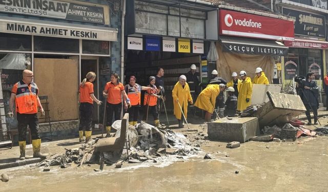 Samsun'da kadın AFAD gönüllülerinden büyük fedakarlık!