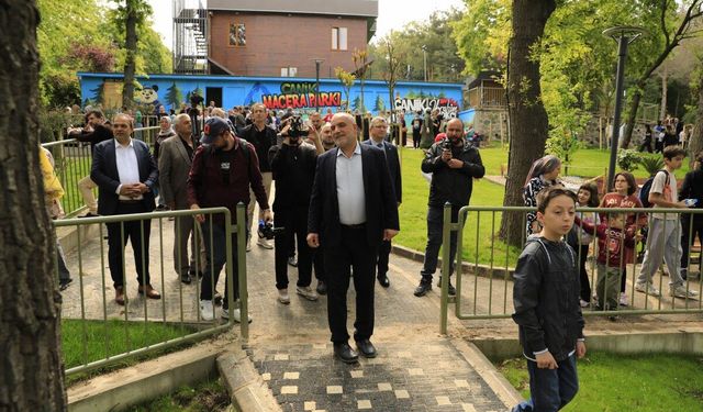 Karadeniz'in en büyük macera parkı Samsun'da kapılarını açtı