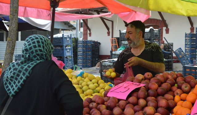 Samsun Havza'da örnek dayanışma: Ürünlerini yarı fiyatına sattı!