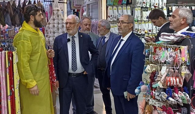 Saadet Partili Mehmet Karaman Havza'da: "Çalışmaları takip edeceğiz"
