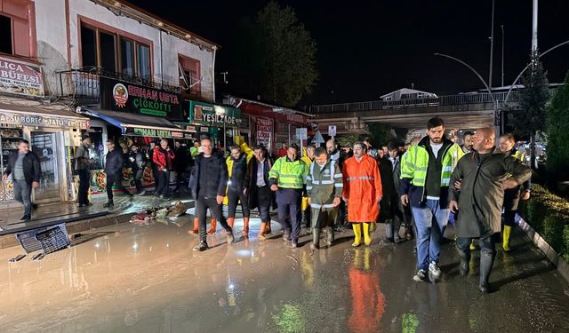 Samsun Havza’yı sel vurdu: Okullar tatil edildi