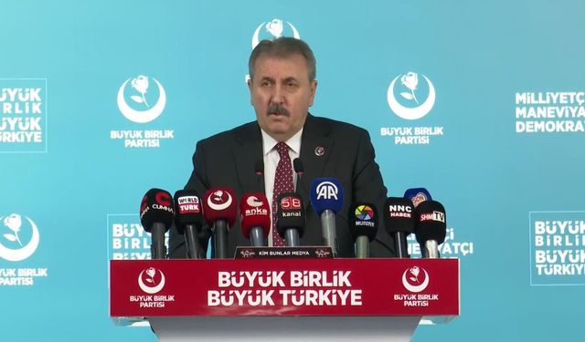 BBP Genel Başkanı Mustafa Destici’den Samsun’a geçmiş olsun mesajı