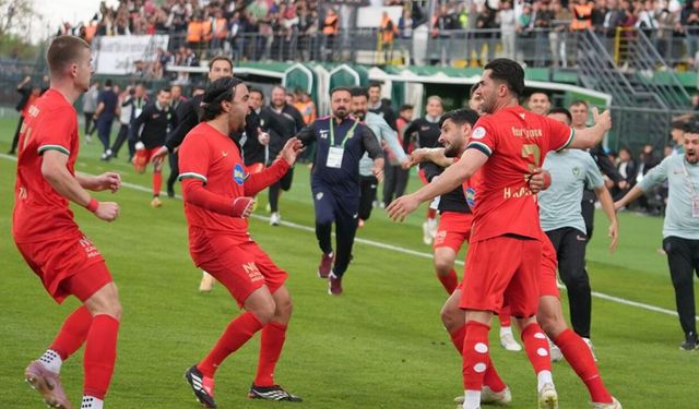 Amedspor Süper Lig’e yükseldi