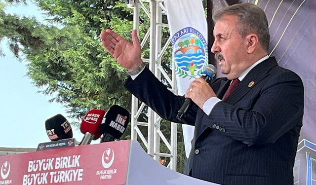 BBP Genel Başkanı Mustafa Destici’den Samsun’da dikkat çeken “Terörsüz Türkiye” mesajı
