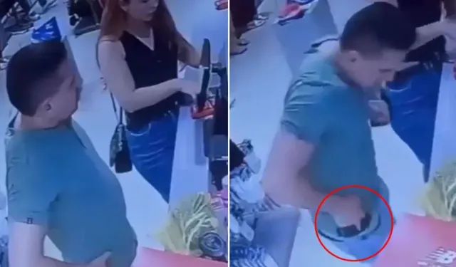 Belindeki silahı düzeltirken kendini ve kasiyeri vurdu