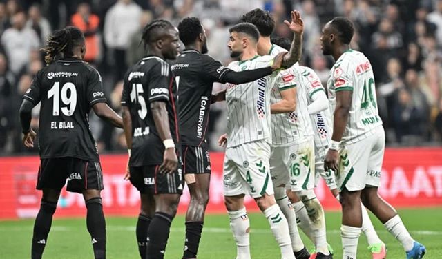 Beşiktaş'ı 90+8'de yıktılar! Türkiye Kupası'nda ilk finalist Konyaspor