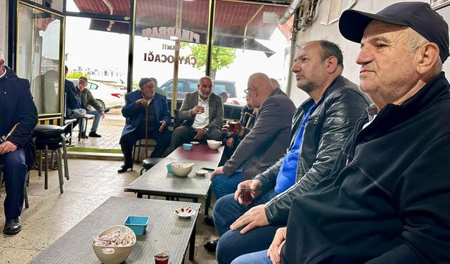 Canik'te başkan İbrahim Sandıkçı sahada! Sorun ve talepleri dinledi
