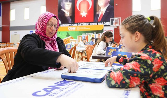 Canik’te mangala heyecanı! Aileler yarıştı
