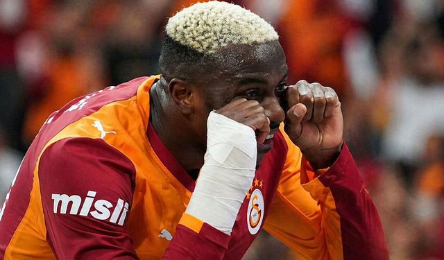 Galatasaray'dan beklenen Osimhen kararı çıktı