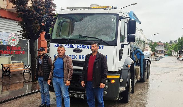 Selin vurduğu Havza’ya komşu belediyeden yardım