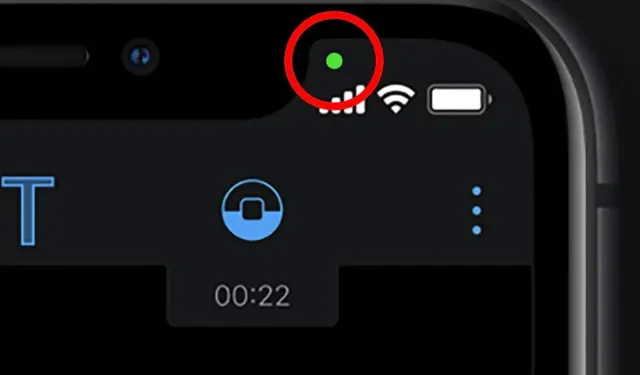 Telefonlardaki yeşil nokta ne anlama geliyor?