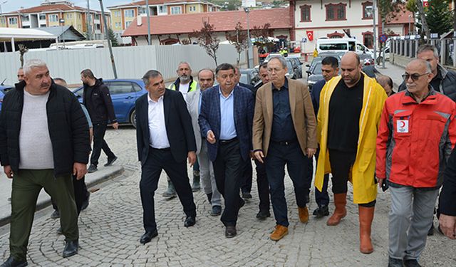 MHP'li İlyas Topsakal Havza'da incelemelerde bulundu