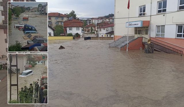 Sağanak kabusa döndü: Havza sele teslim oldu!