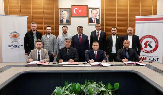 Samsun'da kentsel dönüşümde kritik adım! İmzalar atıldı