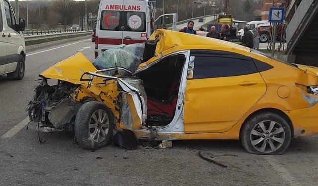 Samsun'daki kazada ağır yaralanan sürücü Mert Semiz hayatını kaybetti
