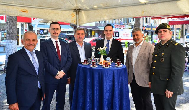 Terme’de geleneksel bayramlaşma töreni