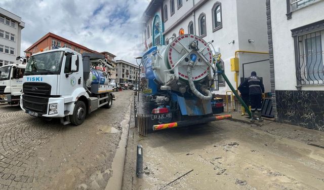 Trabzon'dan sel felaketinin yaşandığı Havza'ya yardım eli