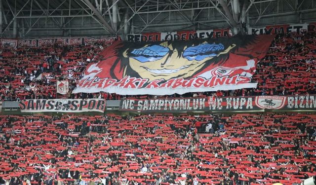 Şov yapmışlardı! Samsunspor’a tribün cezası