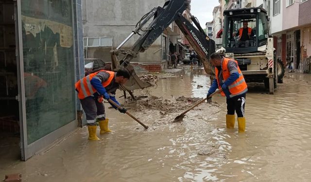 Canik Belediyesi'nden Havza'ya yardım eli