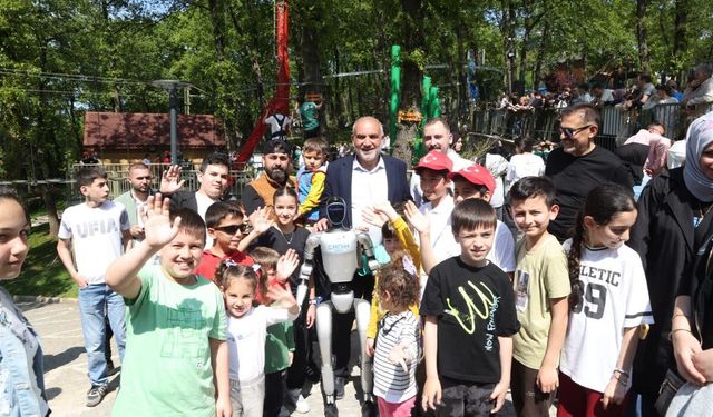Samsun'da Karadeniz’in en büyük macera parkı ilk günde rekor kırdı!