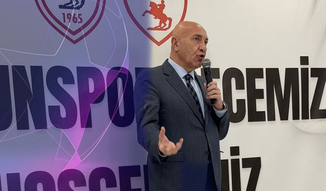 Samsunspor Başkanı Yüksel Yıldırım'dan Şampiyonlar Ligi vurgusu! "Çaldırmak istiyorum"