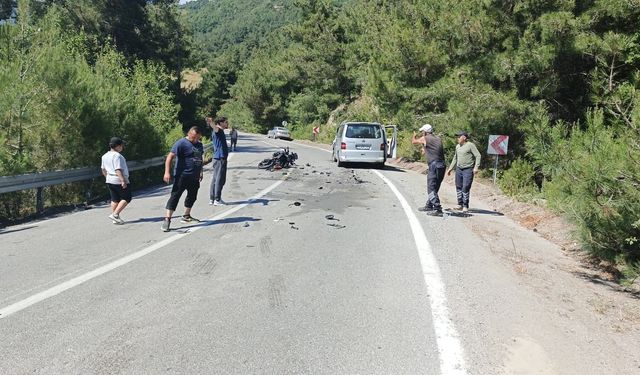 Samsun'da motosiklet kazası can aldı! Kürşat Bektaş hayatını kaybetti