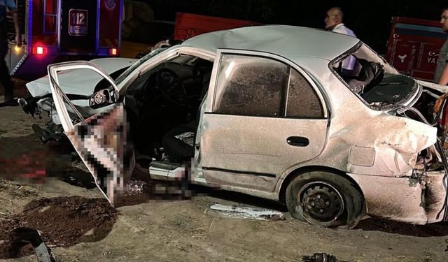 Samsun'da zincirleme kaza: 3 araç birbirine girdi! 7 yaralı