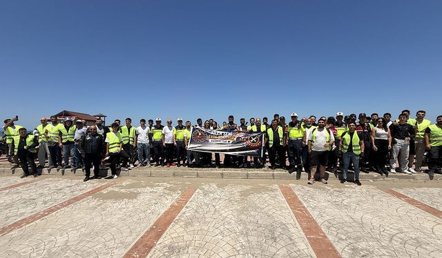 Alaçam'da trafik güvenliği için örnek uygulama