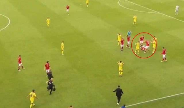 Christian Eriksen bir kez daha korkuttu: Maçta aniden yere yığıldı