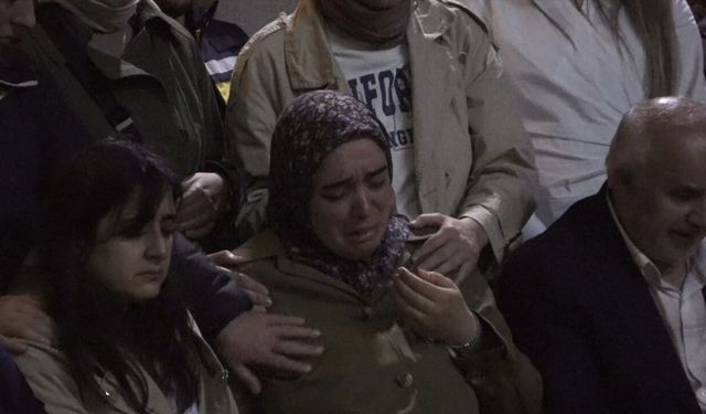 Genç polis kalbine yenildi, hamile eşi gözyaşlarına boğuldu