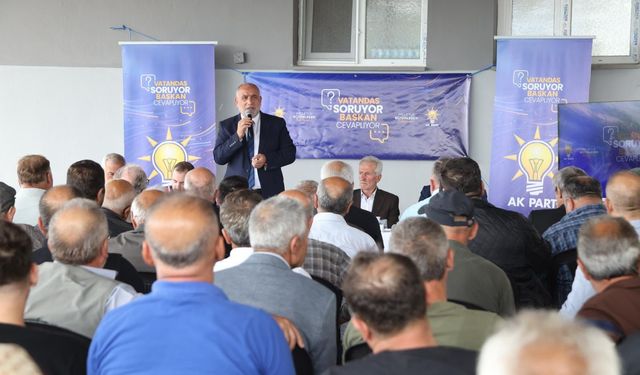 Canik'te vatandaş sordu, Başkan İbrahim Sandıkçı cevapladı!