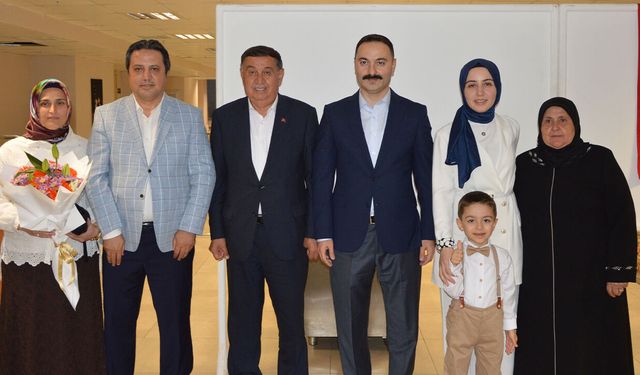 Havza'da Kaymakam Mustafa Ayvat'a duygusal veda