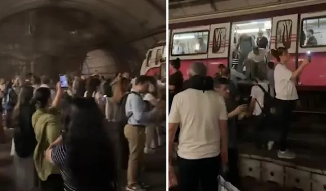 İstanbul'da metro raydan çıktı! Yaralılar var