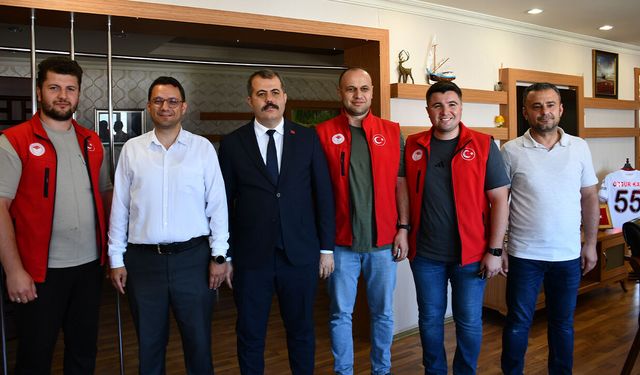 Kaymakam Özgür Kaya Ahlat yolcusu! Vezirköprü'ye veda etti