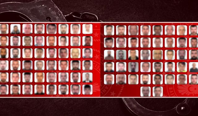 Kırmızı bültenle ve ulusal seviyede aranan 90 suçlu Türkiye'ye getirildi