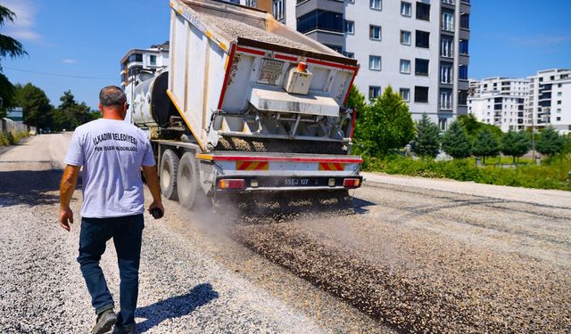 Kırsaldan merkeze yol atağı! İlkadım'da çalışmalar sürüyor
