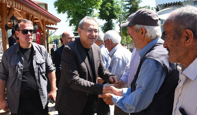 MHP'li İlyas Topsakal Kavak'ta! Talepleri dinledi