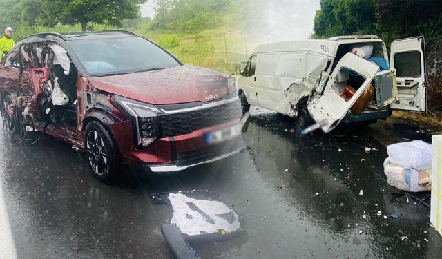 Ordu'da sağanak kazayı getirdi!
