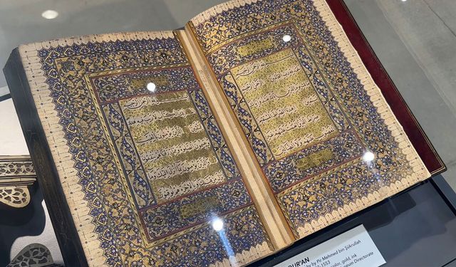 Osmanlı'nın mukaddes emanetleri Samsun'da görücüye çıktı