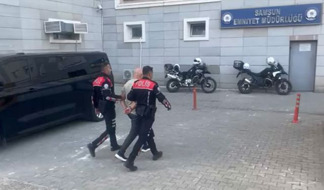 Samsun'da 8 yıl 10 ay hapis cezası bulunan hükümlü yakalandı!