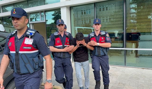 Samsun'da televizyon hırsızının kaçışı uzun sürmedi!