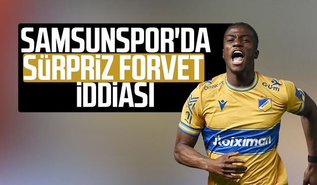 Samsunspor için Algassime Bah iddiası