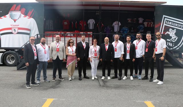 Samsunspor TIR'ı yola çıkıyor! İlçe ilçe gezecek