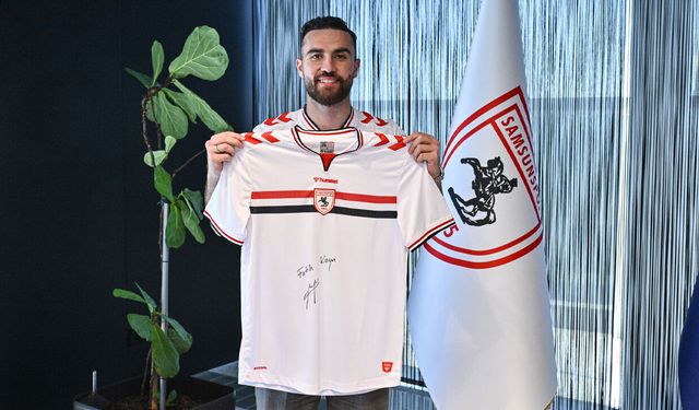Samsunsporlu Fatih Kaya yeni sezon için vites yükseltti