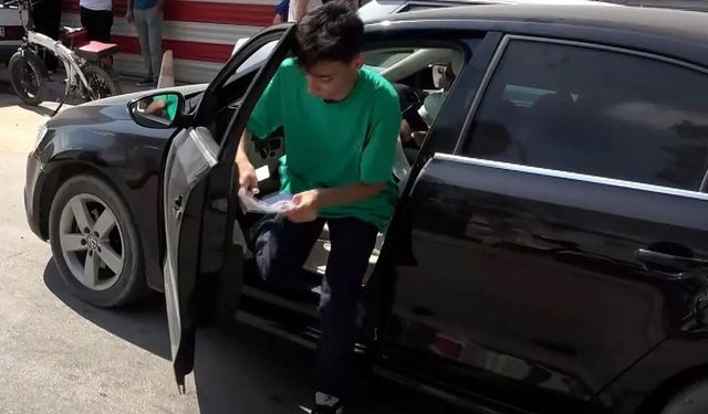 Sınava 1 dakika kala yetişti ama unuttuğu bir şey vardı