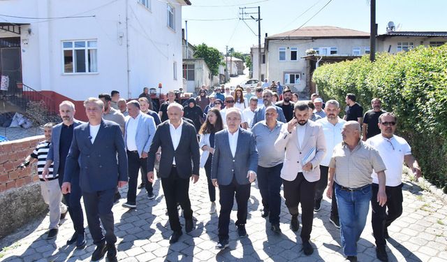 Tekkeköy'de gönül buluşması: Talepler tek tek dinlendi
