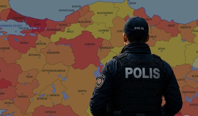 Türkiye'nin en güvenli şehirleri açıklandı!