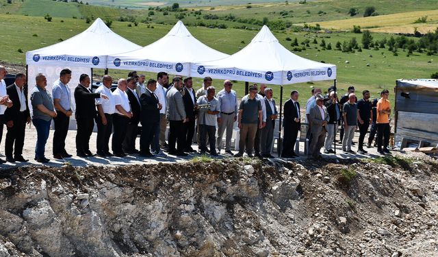 Vezirköprü OSB'de ilk fabrika için ilk kazma vuruldu